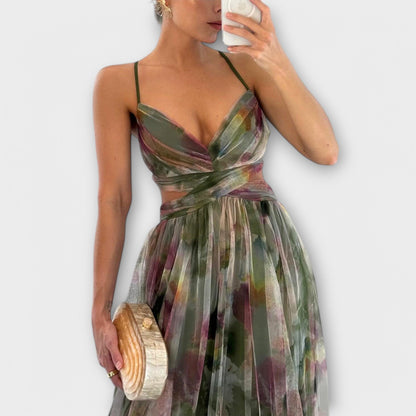 Annai Vestido Maxí - Elegante y Ajustado