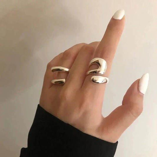 Anillo ajustable elegante