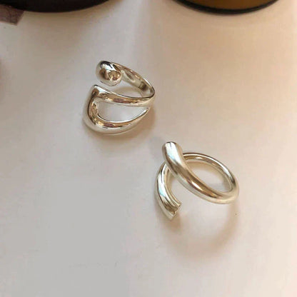 Anillo ajustable elegante