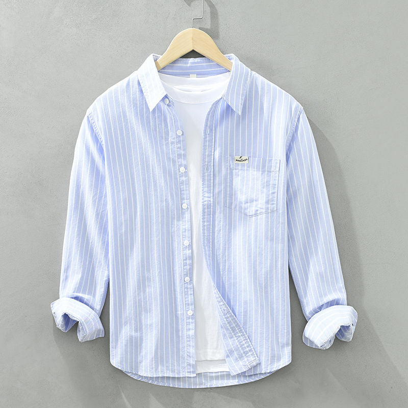Héctor | Camisa de rayas con elegancia versátil